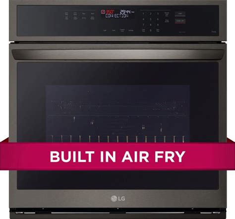 Lg 30 Printproof® Black Stainless Steel Single Electric Wall Oven