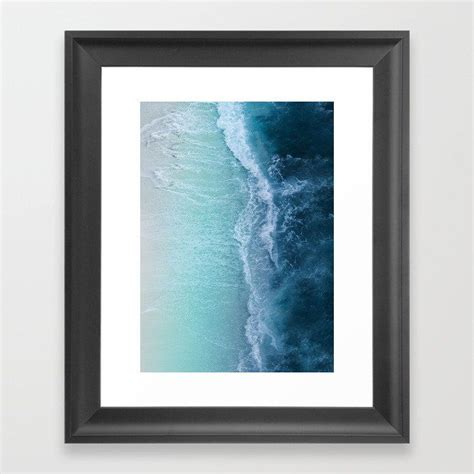 Buy Turquoise Sea Framed Art Print By Andreas12 Worldwide Shipping