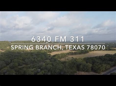 6340 FM 311 Spring Branch TX 78070 For Sale YouTube