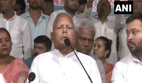 after the demand for special status to bihar was rejected lalu asked ...