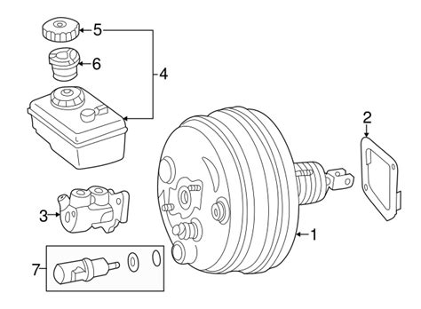 005 430 96 01 64 Master Cylinder 2001 2007 Mercedes Benz Mercedes