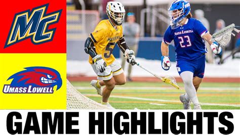 Umass Lowell Vs Merrimack Lacrosse Highlights College Lacrosse