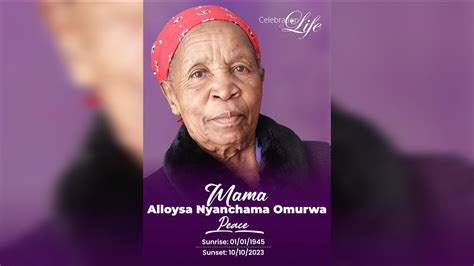 Mama Alloys Nyanchama Omurwa Send Off Ceremony Youtube