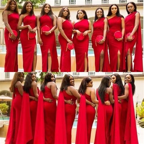 African Bridesmaid Dresses Designs