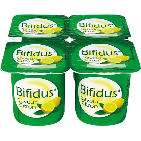 Yahourt Bifidus Saveur Citron X G Pas Cher Auchan Fr