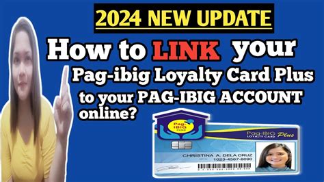 How To Link Your Pag Ibig Loyalty Card Plus To Your Pag Ibig Account