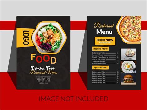 Premium Vector Restaurants Food Menu Poster Template