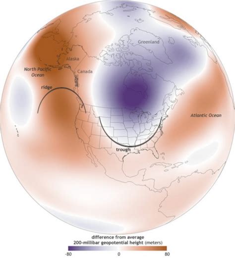 Pacific Blob Is Changing Weather Patterns Earth Earthsky