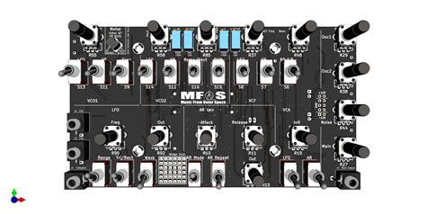 Mfos Sound Lab Mini Synth In Smt Assembly Instructions V David