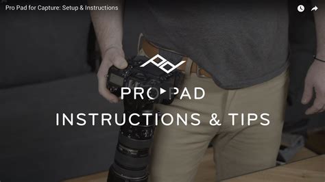 pro pad pro capture pouziti  tipy peak design czsk