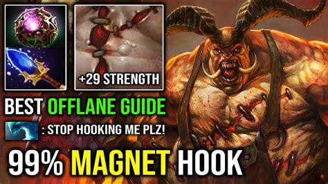 99 MAGNET HOOK GOD Pro Pudge Offlane With Aghanim Scepter Octarine