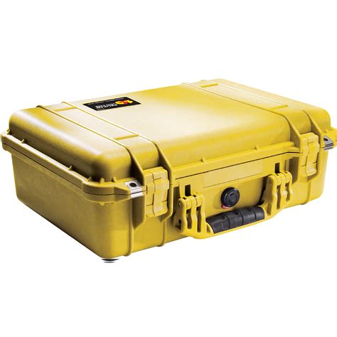 Pelican Protector Case Yellow With Internal Foam