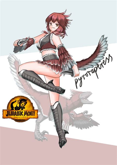 Jurassicmoepyroraptress By Crazy Shark On Deviantart