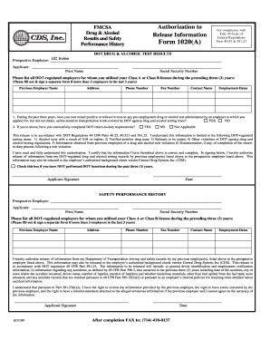 Fillable Online Ehs Uci Release Of Information 1020A Form Ehs Uci Fax