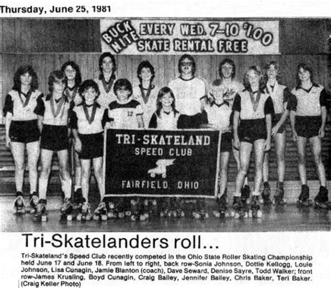 Tri Skateland Oh Roller Rink Forgotten Roller Rinks Of The Past