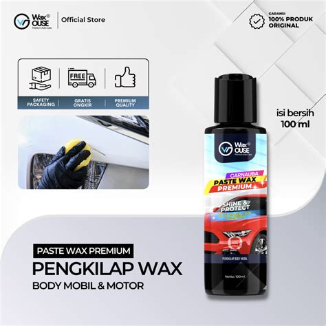 Jual Waxouse Carnauba Paste Wax Premium Pengkilap Dan Penghilang Baret