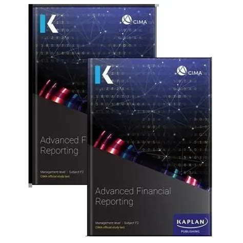 Kaplan Cima F Advanced Financial Reporting Pakistan Online