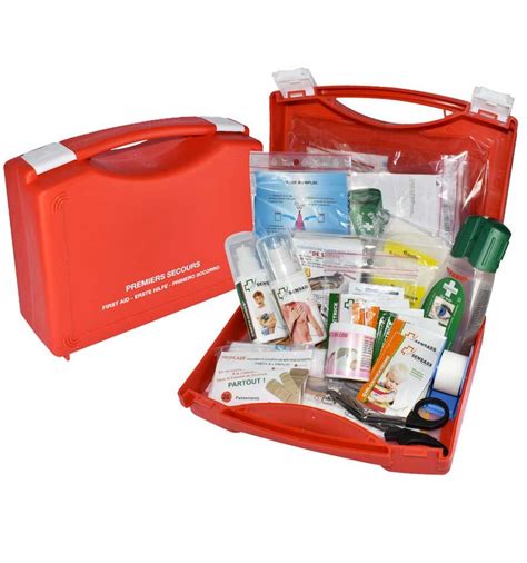 Trousse de secours réglementaire BTP Prozon