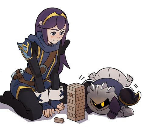 Lucina And Meta Knight Fire Emblem And 3 More Drawn By Splashbrush