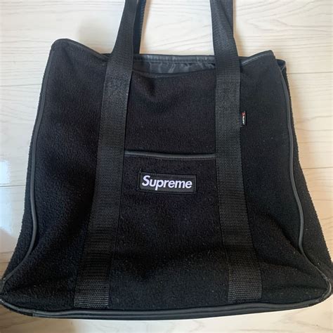 Supreme Canvas Tote Black｜paypayフリマ