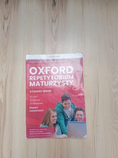 Oxford Repetytorium Maturzysty J Zyk Angielski Poziom Rozszerzony