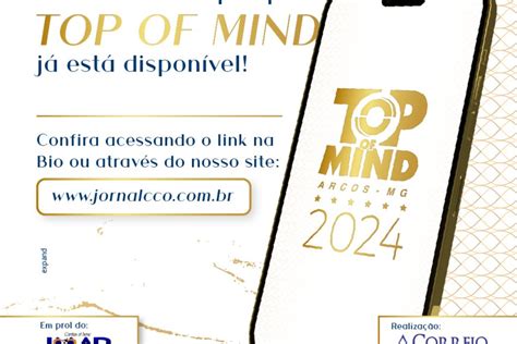 Vencedores da 14ª edição do Top of Mind Arcos Notícias de Arcos