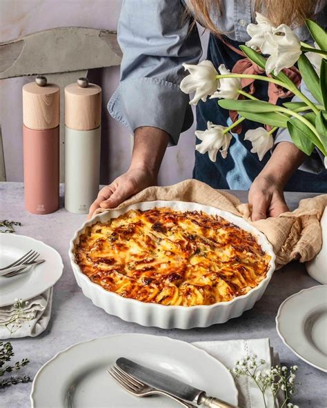 Kartoffel Gratin Rezept Mit K Se Und Zwiebeln Klara Ida