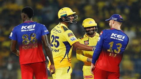 Ipl 2024 Ravindra Jadeja Shivam Dube See Csk Past Rcb In Season Opener