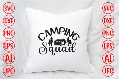 Camping Squad Svg Graphic By Graphicbd Creative Fabrica