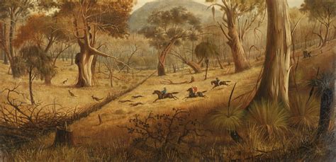 aboriginal people hunting kangaroo