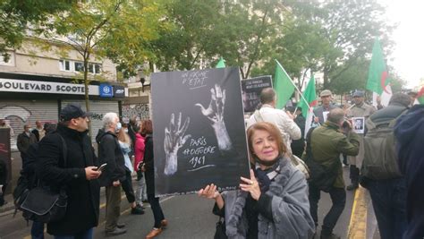 17 octobre des milliers à Paris pour la reconnaissance du crime d