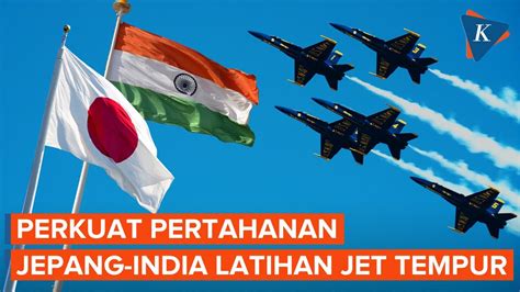 Jepang Dan India Gelar Latihan Jet Tempur Di Dekat Tokyo Youtube