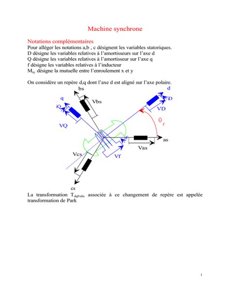 Machine Synchrone