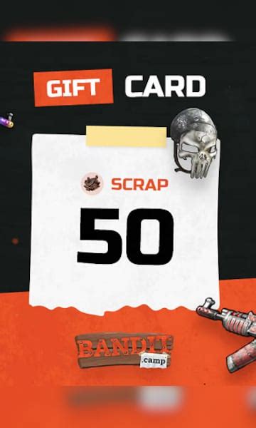 Buy Bandit.camp Gift Cards 50 Scrap - bandit.camp Key - GLOBAL - Cheap ...