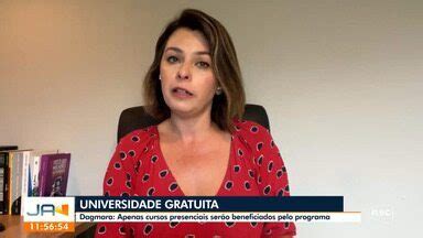 Jornal do Almoço Chapecó Programa Universidade Gratuita é válido