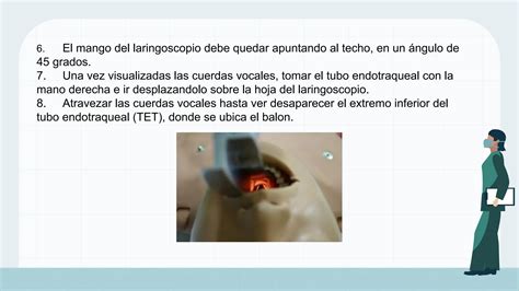 Intubación endotraqueal indicaciones material procedimiento PPT