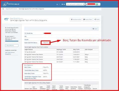 Genel Sa L K Sigortas Prim Borcu Nas L Renilir Ve Kredi Kart Le
