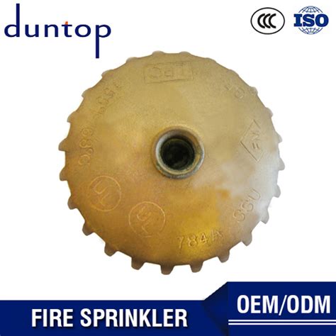 Quick Response Selective Color Glass Bulb Upright Fire Sprinkler Head At Best Price In Quanzhou