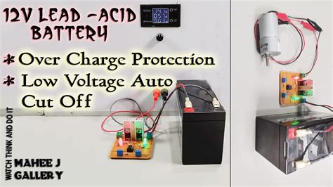 V Battery Overcharge Protection Circuit Diagram