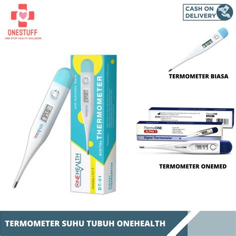 Jual Onehealth Termometer Thermometer Alat Cek Suhu Tubuh Badan Bayi