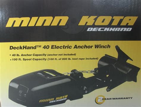 Minn Kota Electric Anchor Winch Parts