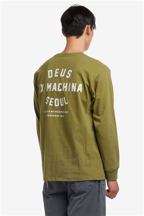 DEUS EX MACHINA SAMCHEONG L S TEE 68000 데우스