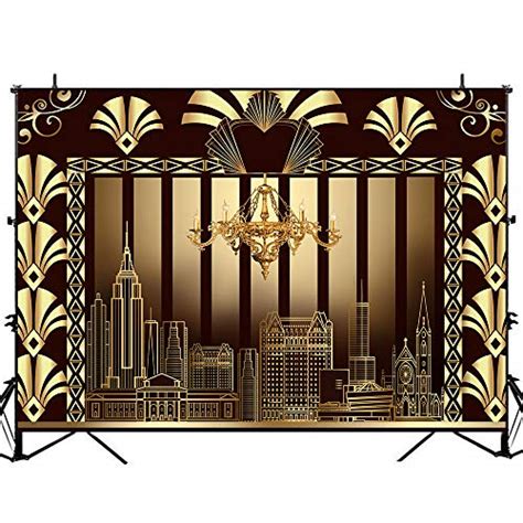 Avezano Roaring S Party Backdrop The Great Gatsby Party Art Bday