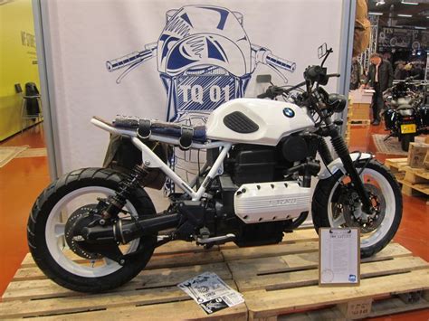 BMW K White Custom Cafe Racer Design Bmw K100 Bmw Motorbikes