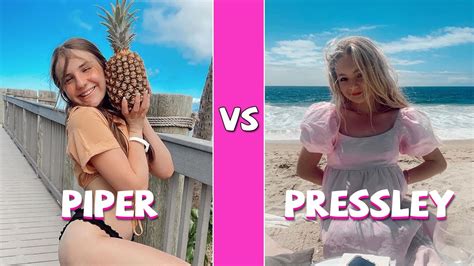 Piper Rockelle Vs Pressley Hosbach Tiktok Dances Compilation May 2021 Youtube