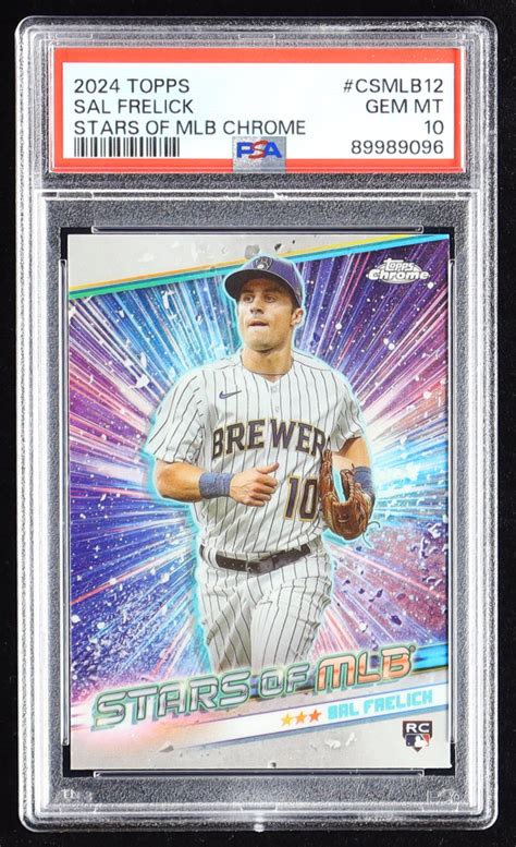 Sal Frelick 2024 Topps CSMLB 12 Stars Of MLB Chrome Series 1 Price