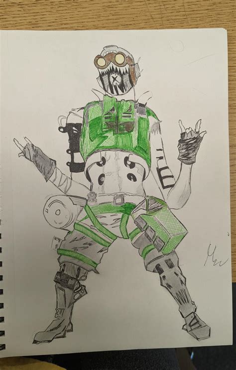 My Drawing Of Octane From Apex R Drawing