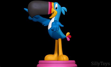 Toucan Sam Froot Loops 3d Print Model Zbrushcentral