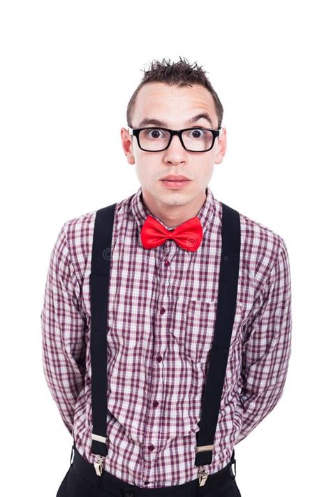 Surprised Nerd Stock Photo Image Of Background Adult 33451012