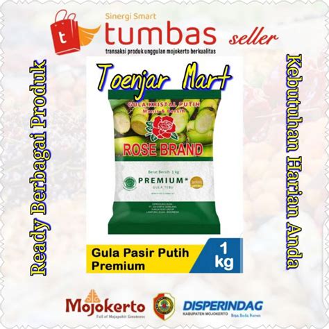 Jual Rose Brand Gula Pasir Premium Kg Shopee Indonesia